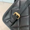 Helt ny spegelkvalitetsdesigner kvinnors ryggsäckväska 31,5 cm klassisk äkta läder kaviar quiltad klaff 12a handväska medium portföljd lyxiga dubbelband axel axel
