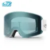 Findway hommes femmes lunettes de Ski Anti-buée lunettes de Ski cylindrique Anti-buée lunettes de neige Protection UV lunettes de Snowboard pour adulte 240109