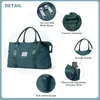 Rese Duffel Bag For Women Sports Tote Gym Bag Axel Weekender Over Night Bag With Trolley Sleeve For Airplanes Carry on Bag 240109