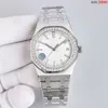 Damenuhr, Automatikuhr mit mechanischem Uhrwerk, 34 mm, Saphir-Damenarmbanduhr, leuchtend, Montre de Luxe