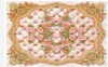 Modernes, individuelles 3D-Boden-Wandbild, europäische Rose, weiche Tasche, Marmor-Relief, 3D-Bodenfliese, Fliesenmalerei, PVC-Wandpapier, selbstklebender Boden M4800454