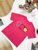 T-shirts de luxe pour bébés T-shirts pour enfants imprimés à motif d'ours coloré Taille 100-150 vêtements de marque pour enfants garçons d'été fille à manches courtes Jan10
