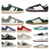 Chaussures de créateurs de luxe OG Campus 00s Baskets en daim Vert foncé Cloud Wonder Blanc Saint Valentin Semi Lucid Blue Ambient Sky Gazelle hommes femmes formateur chaussure décontractée