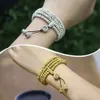 Bracelets en gros naturel jaune étoile et lune Bodhi perle bracelet multicouche ethnique chapelet gourde pendentif hommes femmes collier bijoux