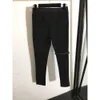 2024 Runway Spring Autumn Brand Same Style Women's Two Feace Pants Crew Neck Top Black Long Sleeve Womens Clotes High Quality Meyi