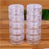 Other Home Storage Organization 5G Cream Jars Screw Caps Clear Plastic Makeup Sub-Bottling Empty Cosmetic Container Small Sample M Dhcsk