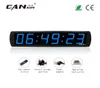 GANXIN4 pouces 6 chiffres affichage LED horloge de bureau numérique édition Garage minuterie murale compte à rebours clock1301985