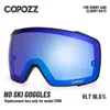 Copozz Niepolaryzowane zastępcze gogle narciarskie soczewki dla modelu 21100 okulary narciarskie gogle śniegu soczewki okularów tylko 240109