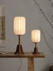 Table Lamps Chinese Style Desk Lamp Wooden Designer Zen Living Room Bedroom Bedside Lighting Decoration