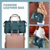 Rese Duffel Bag For Women Sports Tote Gym Bag Axel Weekender Over Night Bag With Trolley Sleeve For Airplanes Carry on Bag 240109