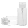 Opslagflessen voor nagel Hervulbare fles Lege pomp Vloeibare alcohol Druk op Polish Remover Cleaner Dispenser Container