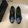 Berluti Zakelijke leren schoenen Oxford kalfsleer Handgemaakt Topkwaliteit Fast Track Mirror Wearable Lefu Fashion Low Top Casual Sportswq