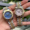 Wodoodporna wysokiej jakości skorupa Perła Moda Women Watch 31 mm Data Rose Gold Bransoletka ze stali nierdzewnej zegarki mechaniczne Automatyczne damskie sukienkę na rękę