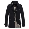 Vestes pour hommes Hommes Veste Manteau Longue Section Mode Trenchs Jaqueta Masculina Veste Homme Marque Casual Fit Manteau Vêtements D'extérieur 5XL