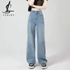 Mode Jeans femme pantalons larges pantalons de Cowboy pour femmes vêtements Jeans Y2k vêtements taille haute Jeans pour femme vêtements des années 90 240110