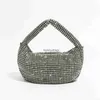 Totes, Luxus-Diamanten, Abend-Clutch-Taschen, Designer-Rhinone-Damenhandtaschen, Shinny-Party-Geldbörsen, Sier-Kristall-Mesh-Tasche 2023, stilvolle Taschen