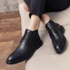 Frühling Herbst Hohe Qualität männer Ankle Trend Zipper High-top Leder Schuhe Männer Casual Business Braun Mann Kleid stiefel