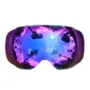 Copozz magnetiska linser för skidglasögon gog-2181 lins anti-dimma UV400 sfäriska snöskidglasögon snowboard Goggleslens endast 240109