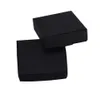 646428CM Black Paperboard Packing Boxes Diy Gift Decorative Kraft Paper Boxes Handgjorda tvålpaket Kartonger 50pcslot3458091