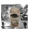 Cycling Caps Military Hood Tactical Army Baseball For Men Women Snapback Sun Hats Outdoor Camouflage Balaclava Half Ski Mask