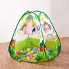 3in1 fällbara barn tält bärbara barn Playpen Ball Pool Pit Child Tipi Tents Crawling Tunnel Indoor Playhouse Pop Up Teepee 240109