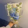 Decoratieve bloemen kunstbloem gehaakt boeket handgebreid bruiloftsdecor Valentijnsdag geschenken thuis