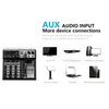 Audio Mixer Sound 2x Mono Stereo Input 4 Channel Digital Mixing Console för DJ Studio Stage Performance 2023 Good 240110