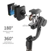 Selfie Monopods 2023 NIEUWE Mode Gimbal Stabilizer Selfie Stick Opvouwbaar Draadloos Statief met Bluetooth Shutter Monopod voor IOS Android YQ240110