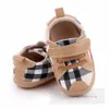 2024 Frühling Baby Jungen Mädchen Plaid Erste Wanderer Mode Kleinkind Kinder rutschfeste Turnschuhe Baby weichen Boden Freizeitschuhe passen 0-1T Z662+