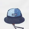 Chapeau de pêcheur en denim polyvalent, polyvalent, décontracté et à la mode, chapeau de bassin pare-soleil, unisexe, couple, coupe-vent, chapeau de voyage