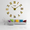 Horloges murales 3D DIY Clock Facile à lire Style unique intemporel Fonctions multiples Moderne Grand