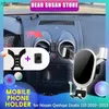 Cell Phone Mounts Holders Car Mobile Phone Holder for Nissan Qashqai DualisJ10 Air Vent Clip Tray Stand Support Sticker Accessories YQ240110