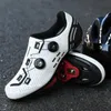Chaussures pour VTT Speakers de cyclisme Sneakers pour hommes de la route plate Bottes de cyclisme Clip de chaussures de cyclis