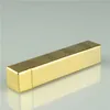 Metal Creative Gold Bar Torch Lighter Refillable Butane No Gas Lighter Men's Ignition Gadgets Personalized Gifts