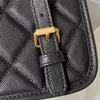 9a designer ryggsäck stil mini 22k kaviar läder handväskor 31 cm hög imitation patent läder totes toppkvalitet väskor