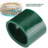 &equipments Green Jewelry Wax Casting Tube Hard Wax Bracelets Circle Wax Mold Jewelry Bracelet Making Processing Tool Accessory for Jeweler