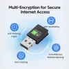 650Mbps WIFI USB Adapter Free Driver Dual Band 2.4/5Ghz Wireless Network Card External Receiver Mini WiFi Dongle for PC/Laptop/Desktop