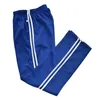 Men's Casual Sweatpants Men Basic Trousers Tracksuit Side Stripe Slim Breathable Sportswear Track Pants Jogger Golf 240109