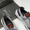 Berluti Baskets Hommes Chaussures Shadow Kint Cuir Sneaker Bruti Gris Hommes Sports Cette paire de chaussettes a une doublure intérieure confortable Rj 7LUJ