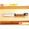 Coltelli da cucina Utensile da taglio in acciaio inossidabile Frutta e verdura Coltello da sbucciatura per Kichen Pesci Scala Cutter Mtifunction Fish Drop Delive Dhwq1