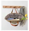 Totes Fashion sac français en forme d'éventail grande capacité tissé à la main en rotin fait à la main pour femmes vacances beachstylisheendibags