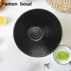 Kommen promotie! Keramische Japanse Ramen Soepkom Met Bijpassende Lepel En Eetstokjes Geschikt Voor Udon Soba Groot Formaat