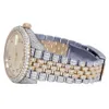 Niestandardowe mrożone z certyfikatem VVS GRA Studded Moissanite Brand Mechanical Watch