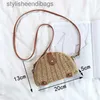 Cross Body New Wemen Mini Borsa a tracolla Stile coreano Borsa a tracolla Ulzzang Str Tessitura Moda Harajuku Colore primario Borse a tracollastylisheendibags