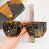 24ss Gafas de sol de diseñador de marca Z2038E nuevas gafas de sol retro de moda para mujer montura de acetato de color ágata logotipo de metal dorado UV400 lentes marrones gafas de fiesta de calidad superior