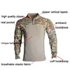 Taktische T-Shirts für Herren, Militär, Tarnung, Baumwolle, Uniform, RU US-Soldaten, Kampf-T-Shirt, Militär, Multicam, Langarm-Shirts, 240109