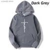 Herren Hoodies Sweatshirts 2023 Faith Print Hoodie Sweatshirt Unisex Coole Männer Frauen Fleece Hoodie Mode Sport Hoodie Rundhalsausschnitt Hoodie Sweatshirt T240110