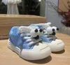 Crianças Designer Sapatos Meninos Meninas Ocais Sapatilhas Casuais Boneca Bonito Criança Crianças Treinadores Ao Ar Livre Juventude Criança Sorrisos Rosa Preto Azul Branco Sneaker Tamanho EUR 23-35