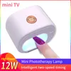 Nageltorkar UV gelpolsk lampa hög energieffektivitet Konstverktyg för Mother Day Professional Manicure Extension Lim Baking