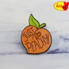 Love Peach Green Leaf Fruit Enamel Pins And Cartoon Metal Brooch Men Women Fashion Jewelry Gifts Clothes Backpack Hat Lapel B